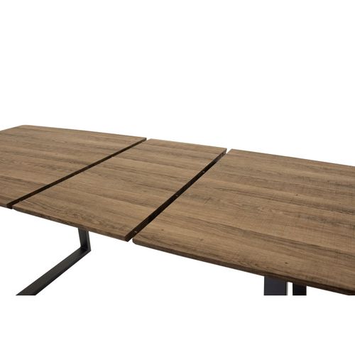 Table à Manger Extensible "inca" 160-200cm Marron