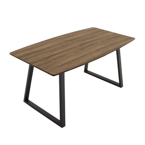 Table à Manger Extensible "inca" 160-200cm Marron