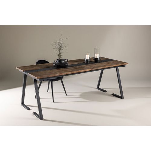 Table à Manger En Teck "jakarta" 200cm Marron