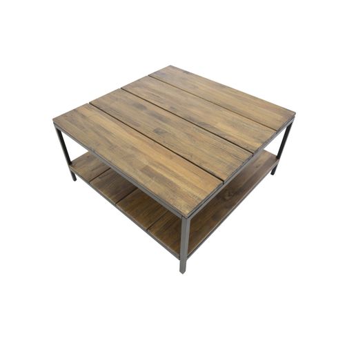 Table Basse En Teck "padang" 80cm Naturel