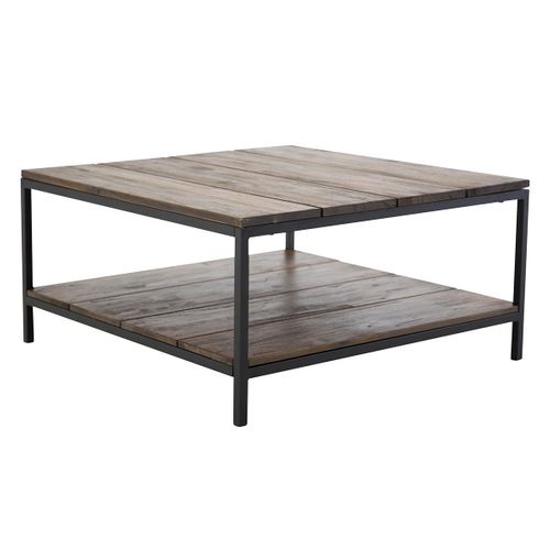 Table Basse En Teck "padang" 80cm Naturel