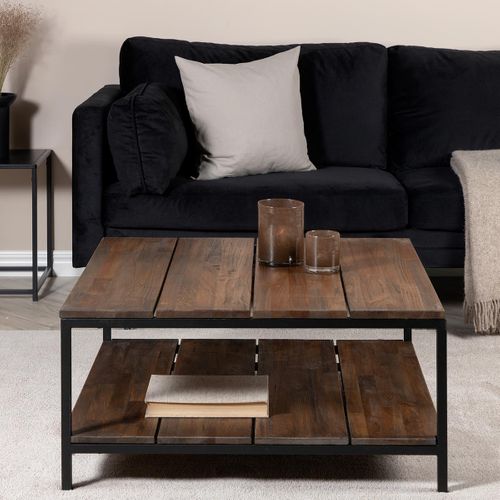 Table Basse En Teck "padang" 80cm Naturel