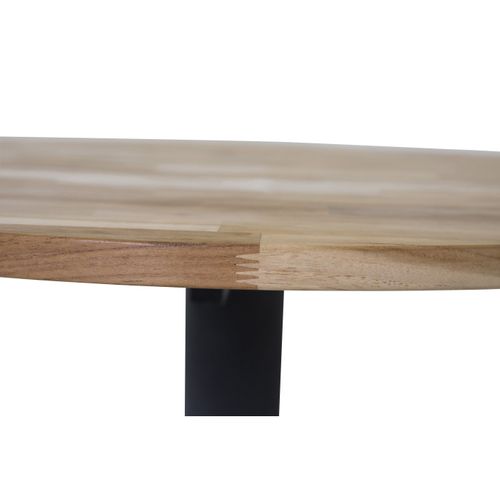 Table à Manger Ronde "cirebon" 140cm Naturel