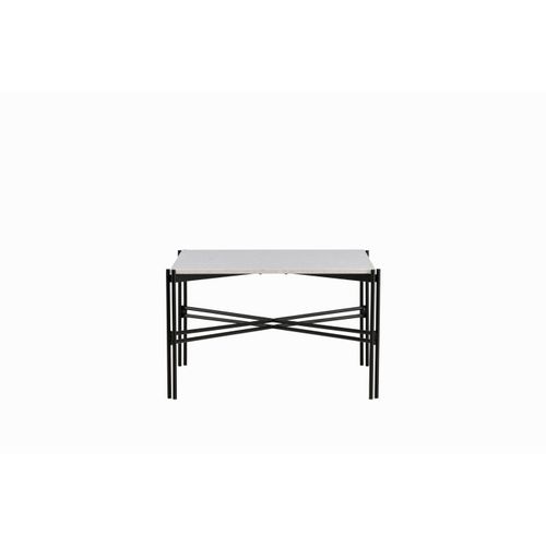 Table Basse Design Terrazzo "razzia" 75cm Blanc