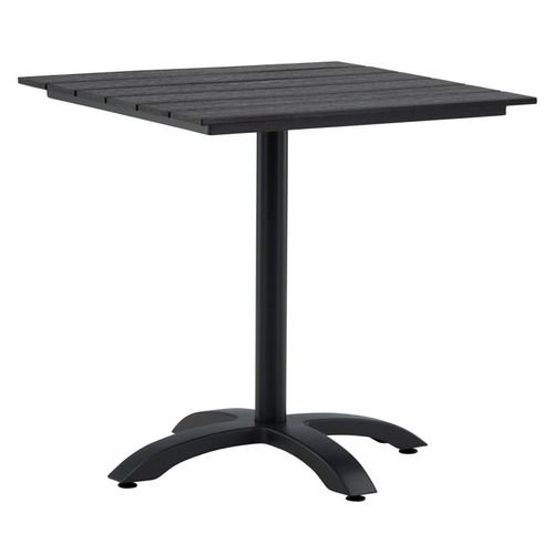 Table De Jardin "colorado" 74cm Noir