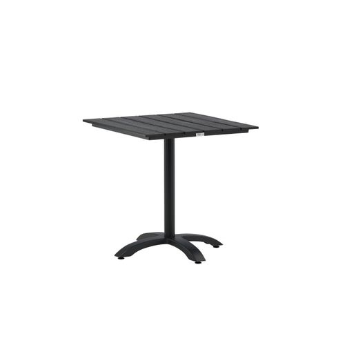 Table De Jardin "colorado" 74cm Noir