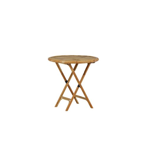 Table De Jardin "cane" 80cm Naturel