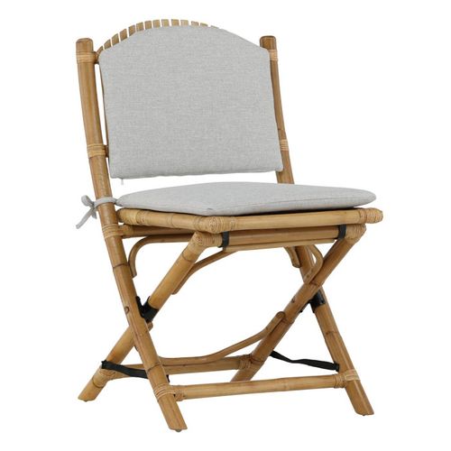 Chaise De Jardin "cane" 92cm Naturel