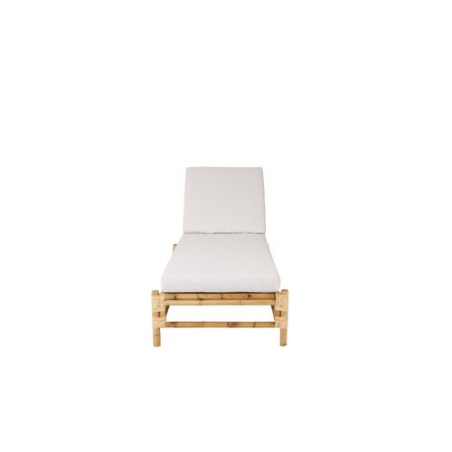 Transat "cane" 210cm Naturel et Gris