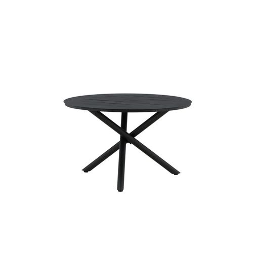 Table à Manger Alma Noir 120x120x75 Cm