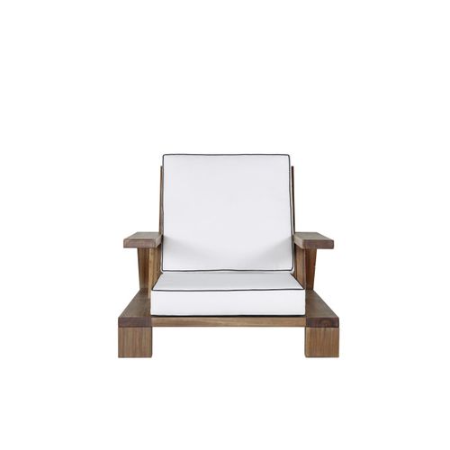 Fauteuil De Jardin En Bois "daria" 100cm Marron