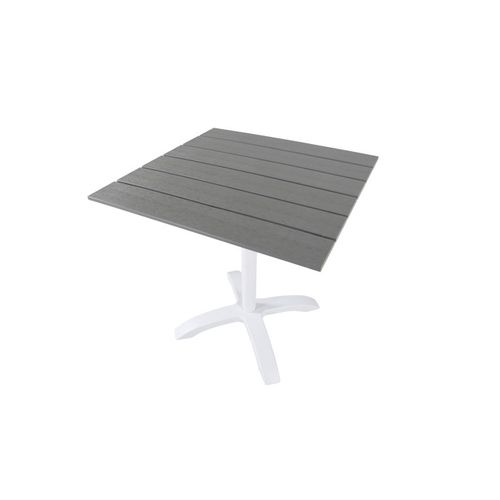 Table De Jardin "colorado" 70cm Gris