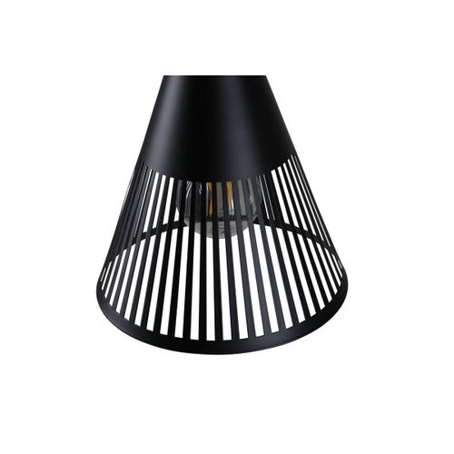 Lampe Suspension Déco "gruid" 25cm Noir