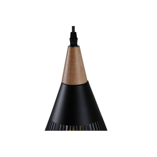 Lampe Suspension Déco "gruid" 25cm Noir