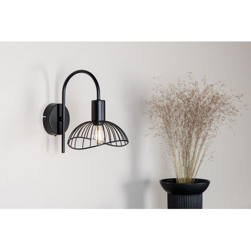 Applique En Acier Filiaire Noir Elsa Modèle 3