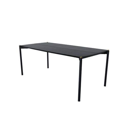 Table à Manger Design "pelle" 190cm Noir