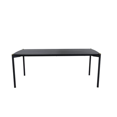 Table à Manger Design "pelle" 190cm Noir