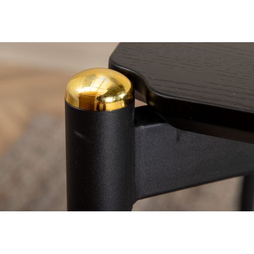 Table à Manger Design "pelle" 190cm Noir