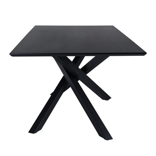 Table à Manger "piazza" 180cm Noir