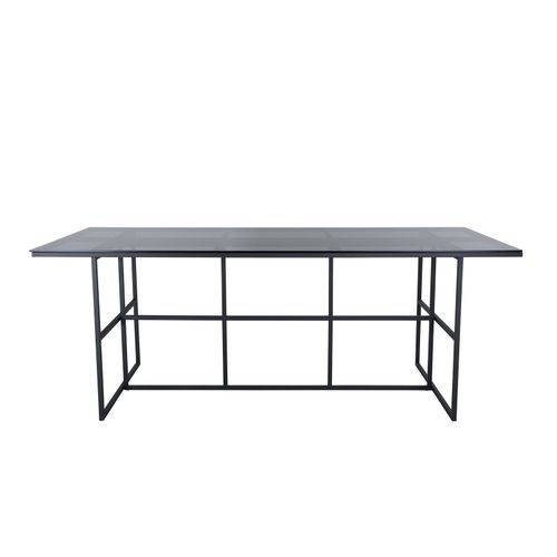 Table à Manger Design "leif" 200cm Noir