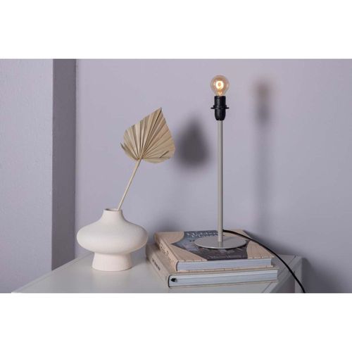 Lampe à Poser En Acier Dasir Beige