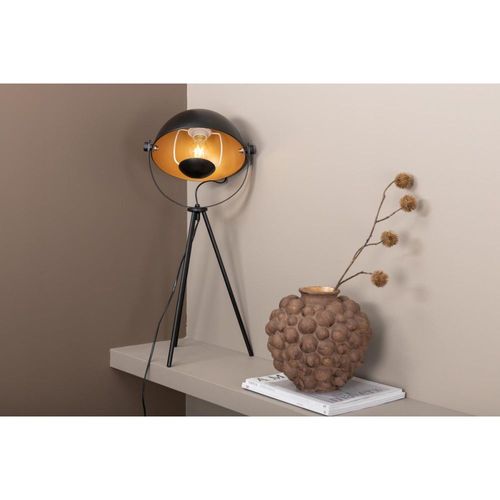 Lampe à Poser En Acier Noir Et Cuivré Search