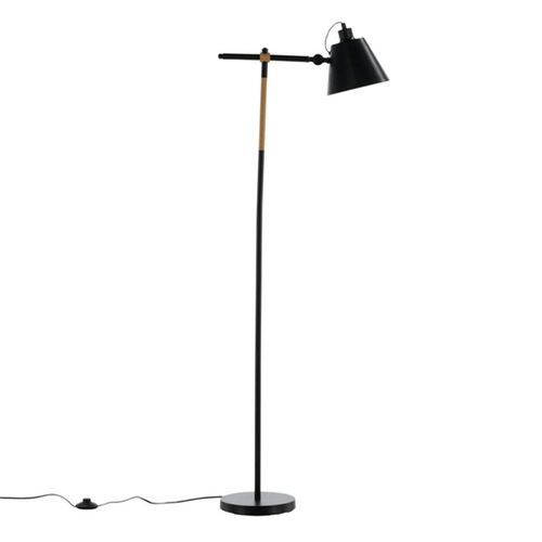 Lampadaire En Métal "skott" 152cm Noir