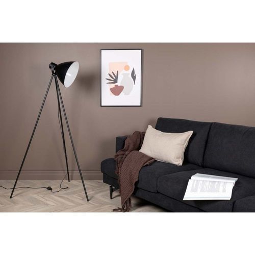 Lampadaire En Acier Tiv Noir