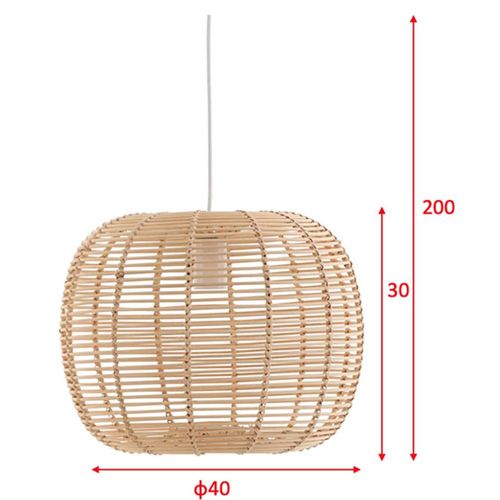 Suspension En Rotin Fence