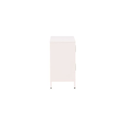 Buffet 4 Portes En Métal "nett" 90cm Blanc