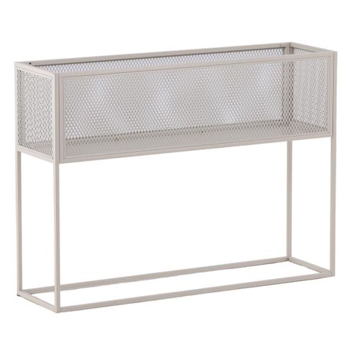 Console Design En Métal "netz" 110cm Beige