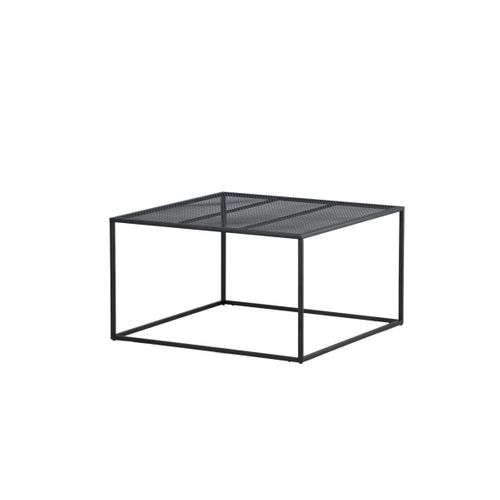 Table Basse En Métal "netz" 80cm Noir