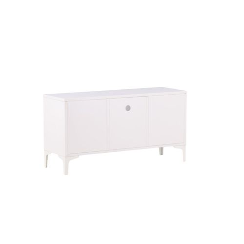 Meuble TV 2 Portes "piring" 120cm Blanc