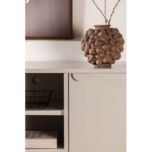Meuble TV 2 Portes "piring" 120cm Beige