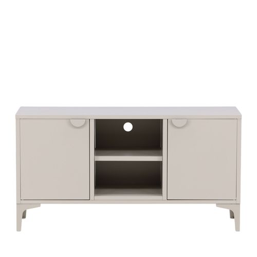 Meuble TV 2 Portes "piring" 120cm Beige