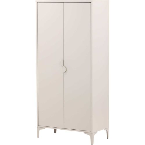 Armoire 2 Portes En Acier Piring Beige