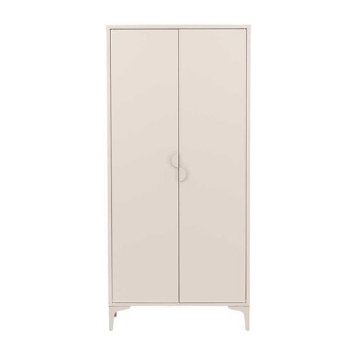 Armoire 2 Portes En Acier Piring Beige