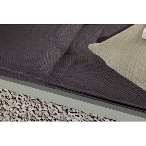 Coussin De Chaise Longue "hanna" 193cm Gris Foncé