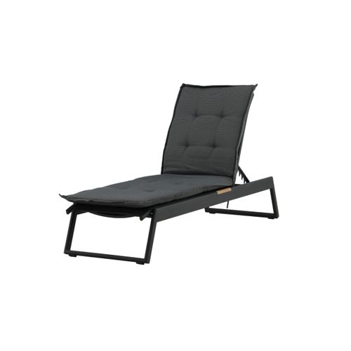 Coussin De Chaise Longue "hanna" 193cm Gris