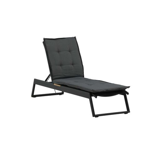 Coussin De Chaise Longue "hanna" 193cm Gris