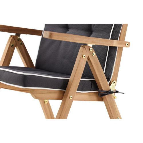 Coussin De Chaise "classique" 118cm Gris