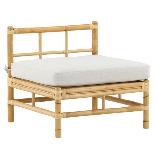 Canapé De Jardin "cane" 75cm Naturel