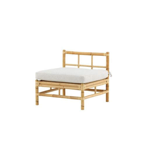 Canapé De Jardin "cane" 75cm Naturel