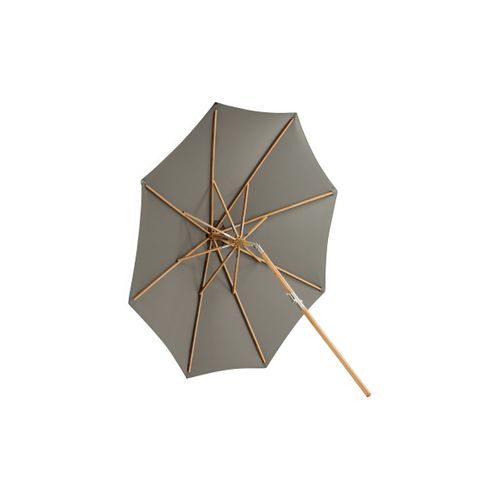 Parasol En Bois "cerox" 270cm Gris