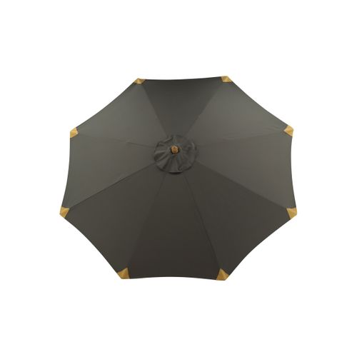 Parasol En Bois "cerox" 270cm Gris