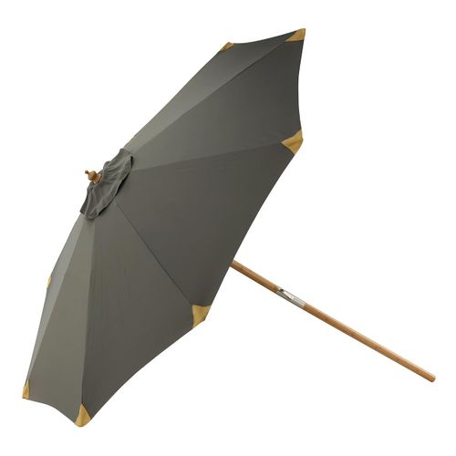 Parasol En Bois "cerox" 270cm Gris