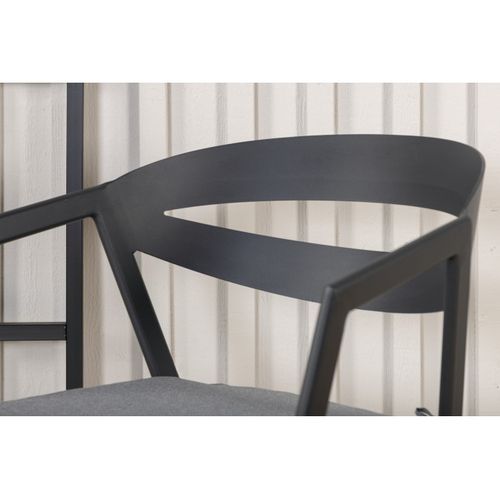 Chaise De Jardin Design "split" 76cm Noir
