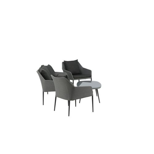 Ensemble Détente De Jardin Spoga Gris Foncé