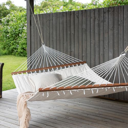 Hamac En Tissu "marbella" 200cm Naturel