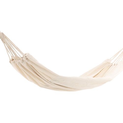 Hamac En Tissu "hedvig" 200cm Blanc Crème